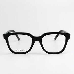 NEW Givenchy GV50040F 001 Black Women Square Eyeglasses